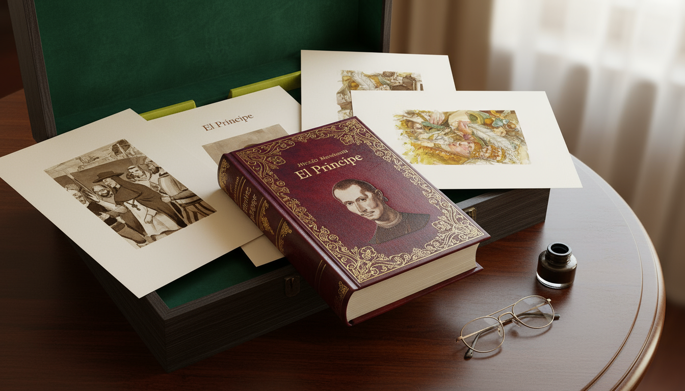 El Príncipe, de Maquiavelo, en edición “de alta bibliofilia”, adelanta filósofo